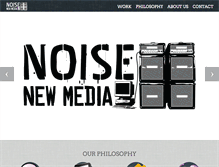 Tablet Screenshot of noisenewmedia.com